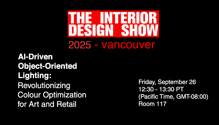 AI Object-Oriented Lighting by Kaveh Ahmadian | IDS Vancouver 2025 21 AI Object-Oriented Lighting by Kaveh Ahmadian | IDS Vancouver 2025
