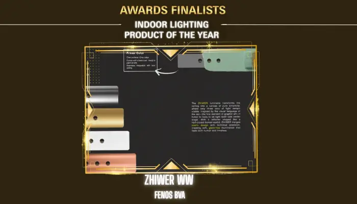 Global Acclaim for FENOS: ZHIWER WW Luminaire Shortlisted for Major Middle East Award